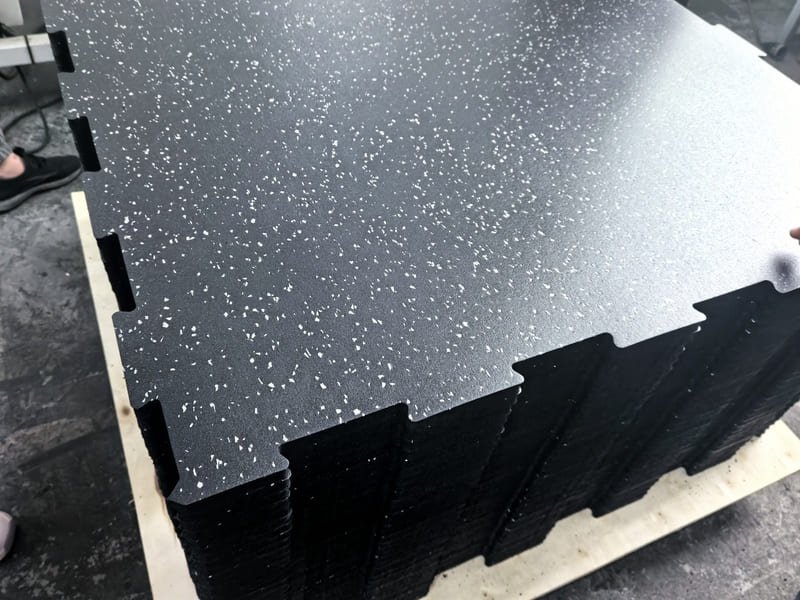 measuring rubber flooring elasticity